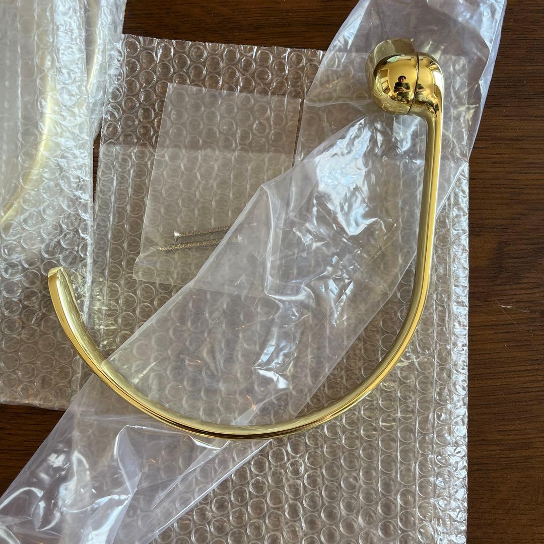 新品）ゴールドカーテンアームホルダー四個セット