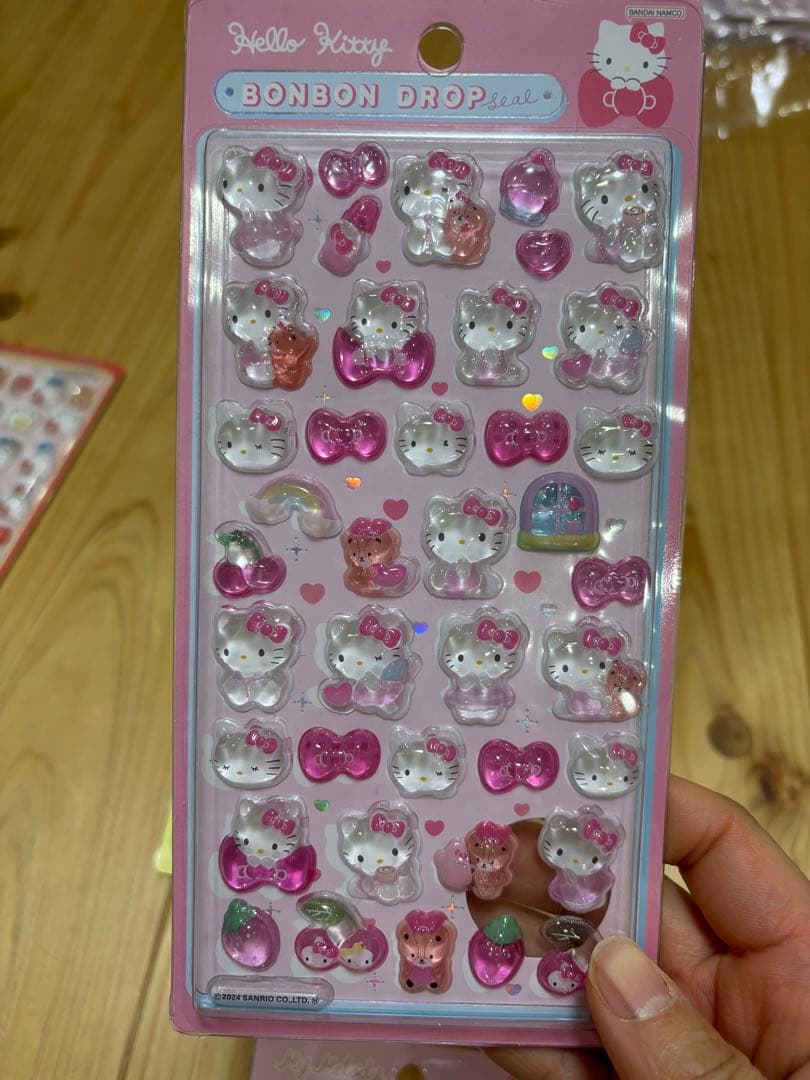 ボンボンドロップシール6枚