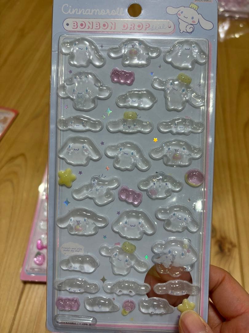 ボンボンドロップシール6枚