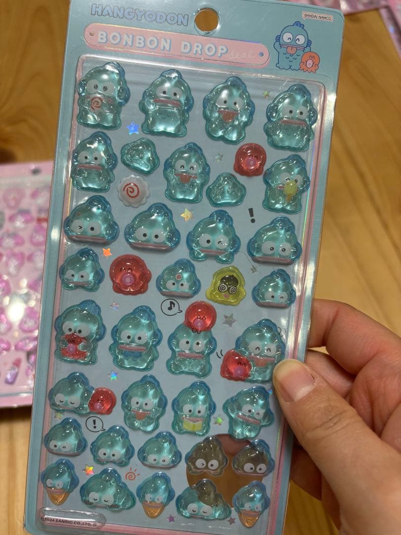 ボンボンドロップシール6枚