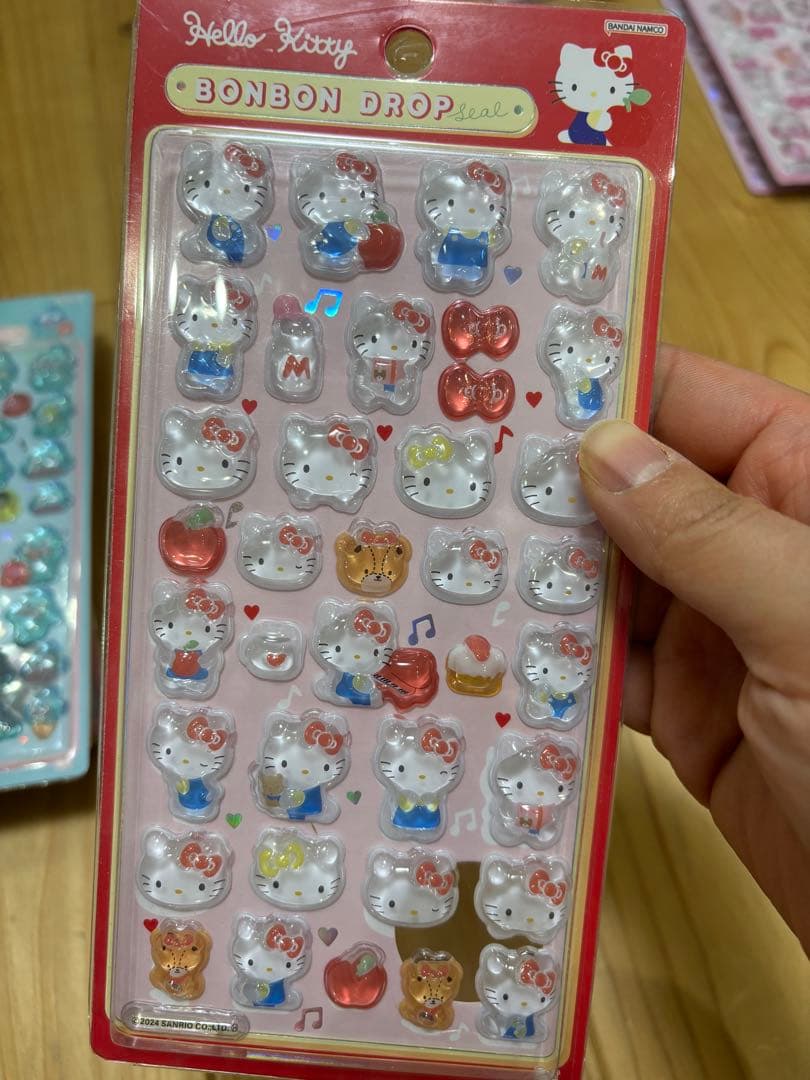 ボンボンドロップシール6枚