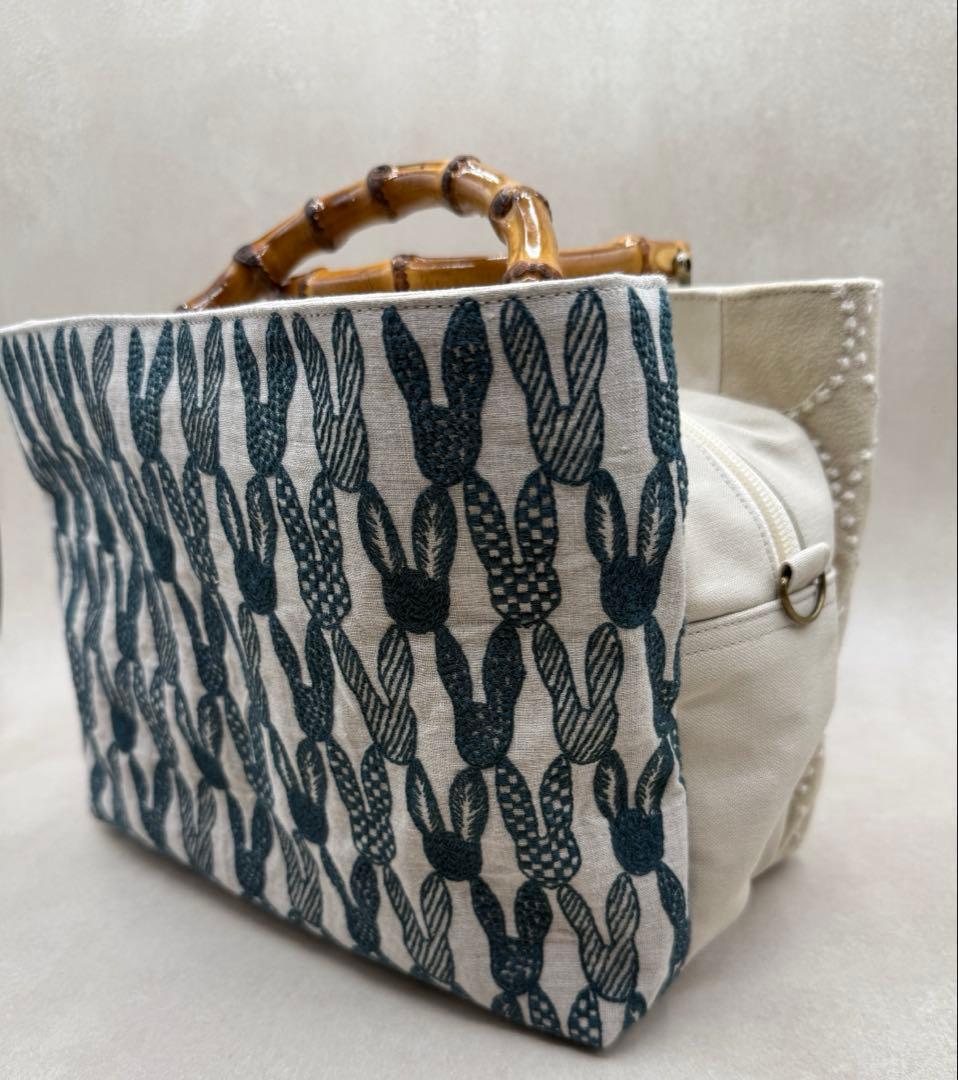 ミナペルホネン ハンドメイドバッグ pomppia dop 810Ⓑ