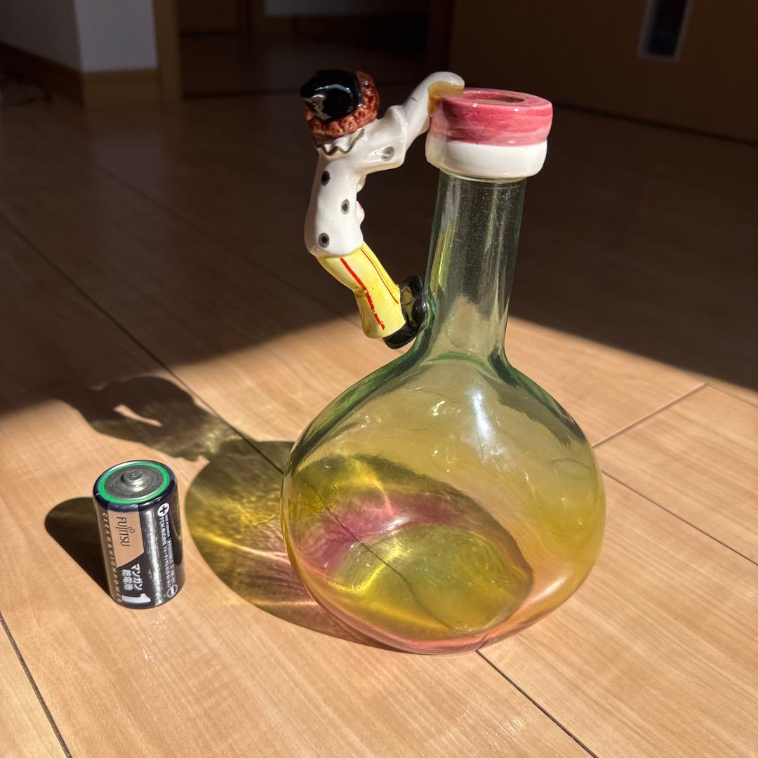 アンティーク ニッカウイスキーボトル ピエロ栓