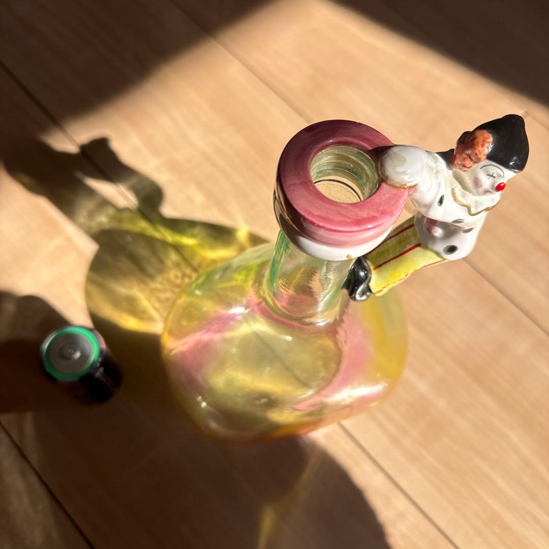 アンティーク ニッカウイスキーボトル ピエロ栓