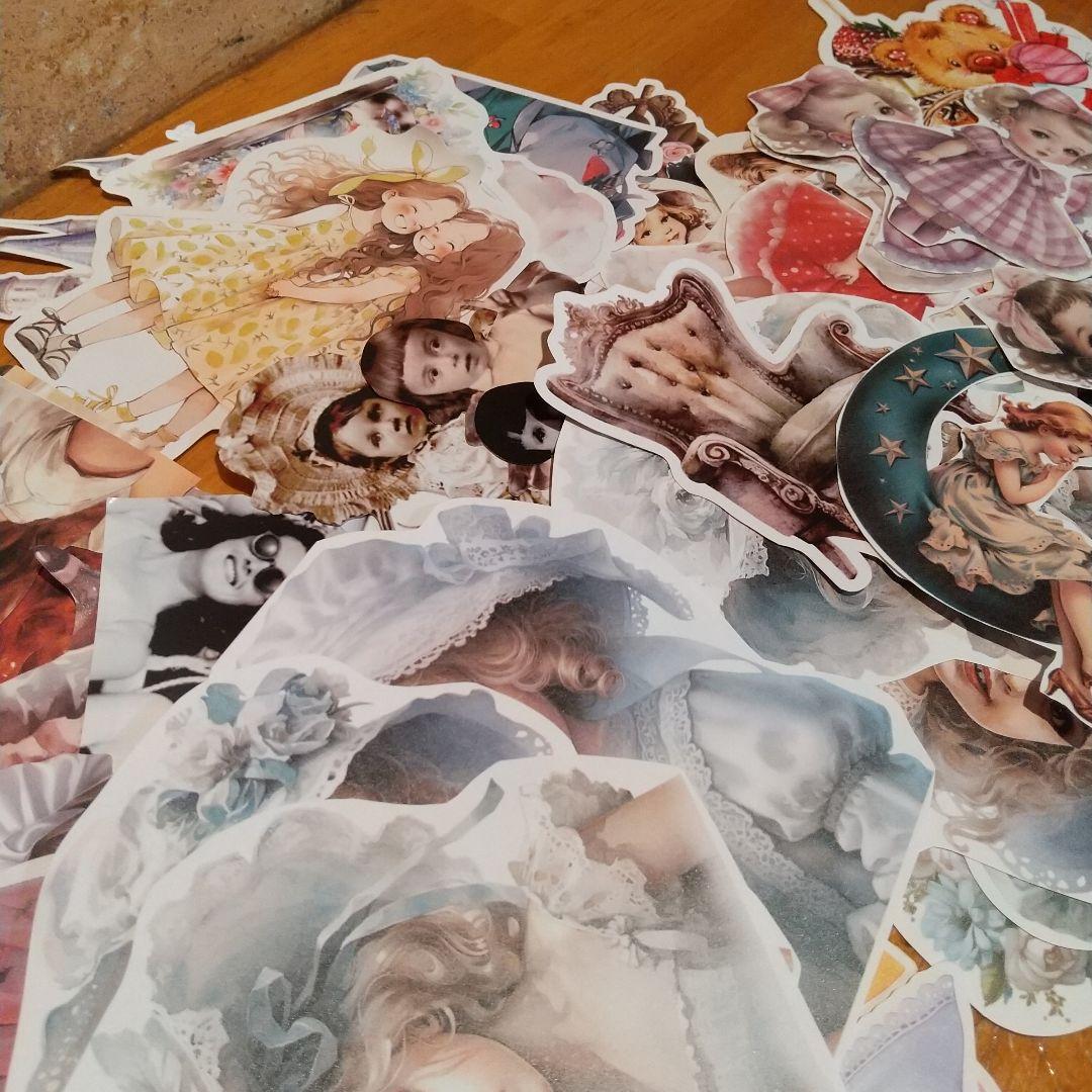 カレンダー。21，ジャンクジャーナル素材。チョキチョキ素材