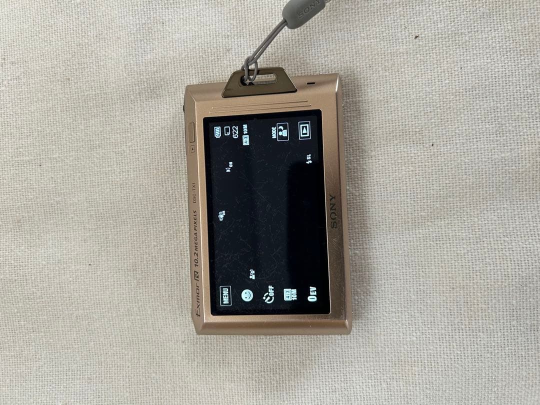 SONY Cyber-shot DSC-TX1コンパクトデジタルカメラ ゴールド