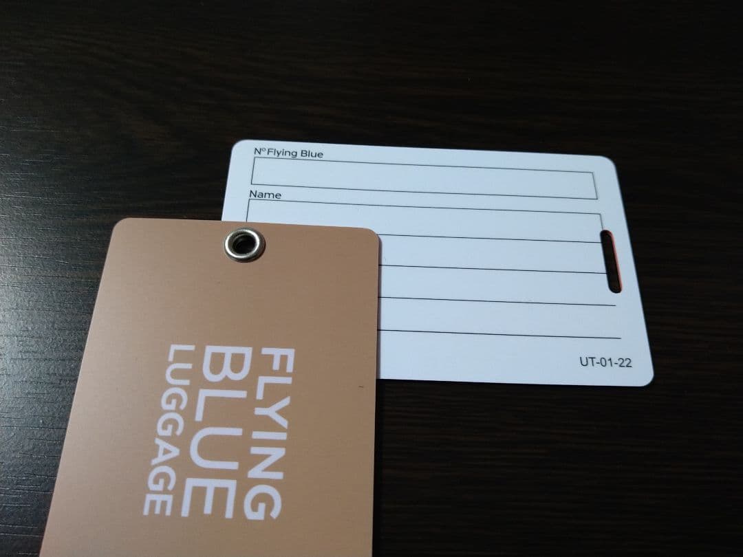 【超レア】新品エールフランス航空 最上級クラス アルティメット会員専用ネームタグ