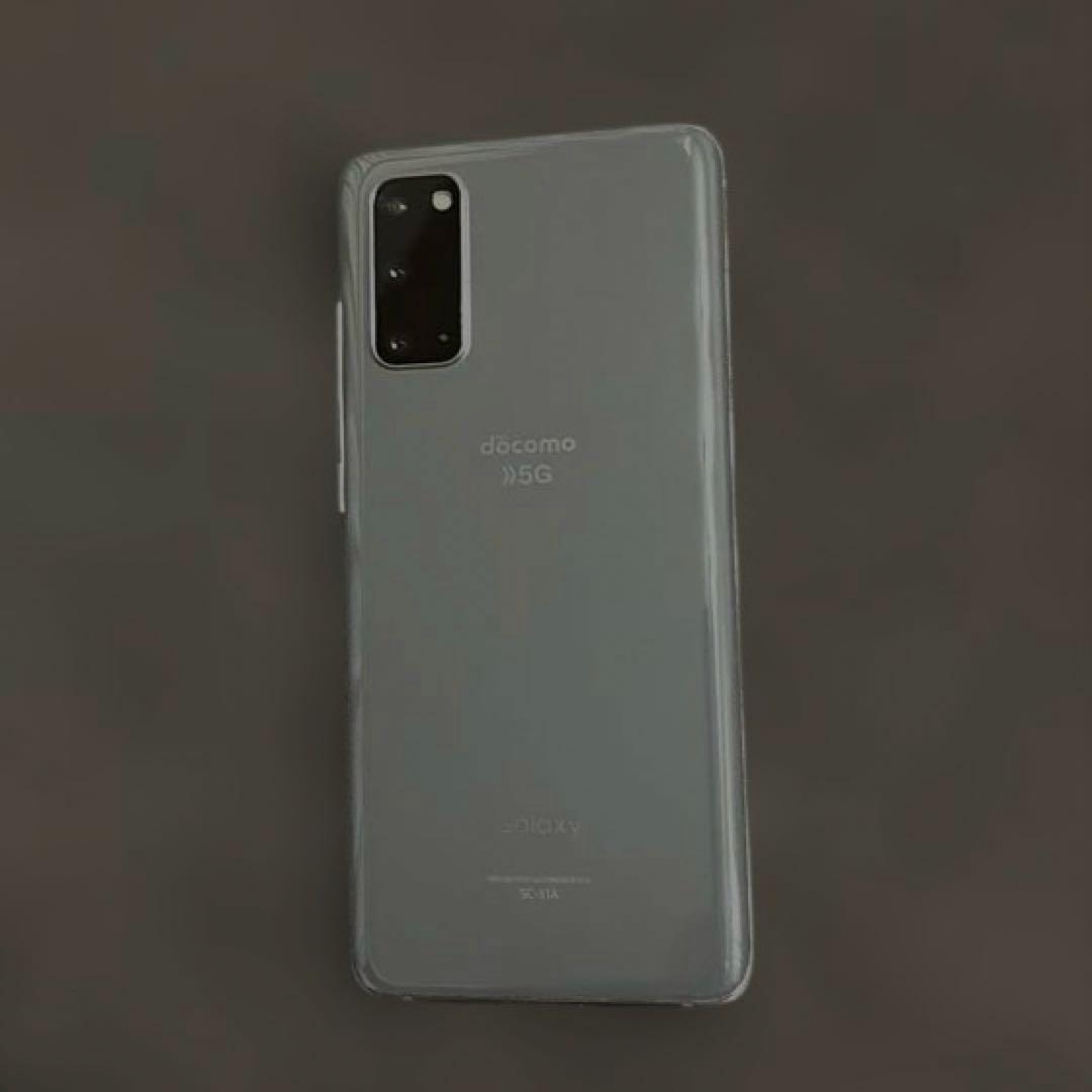 【SIMロック解除済】Samsung Galaxy S20 5G Gray本体