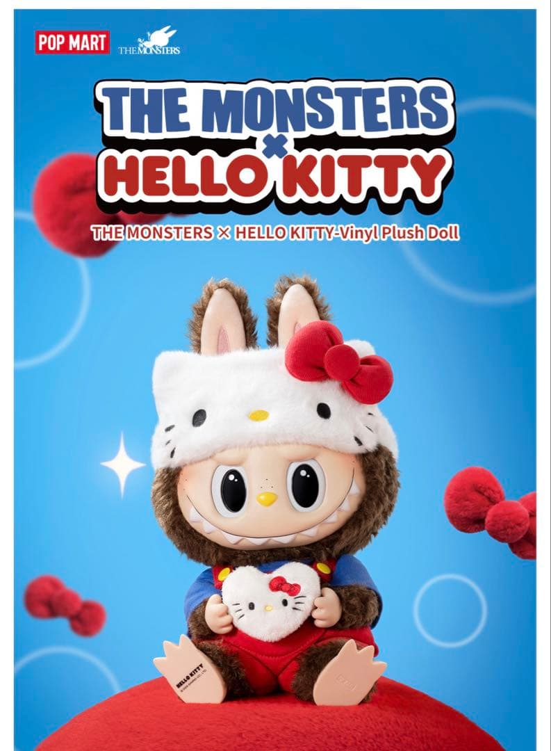 キティThe Monsters HelloKittyぬいぐるみラブブLabubu