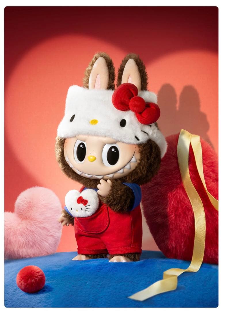 キティThe Monsters HelloKittyぬいぐるみラブブLabubu