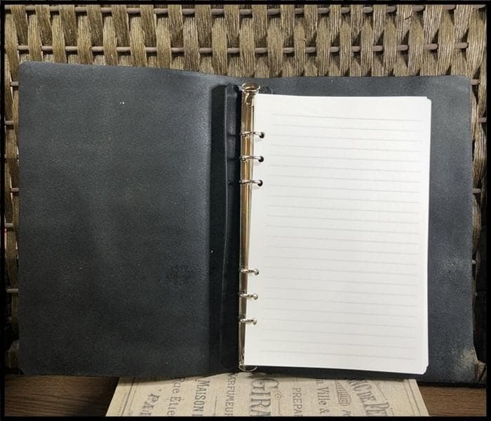 栃木レザー システム手帳 シンプル【極】A5 リフィル付 Polilavo