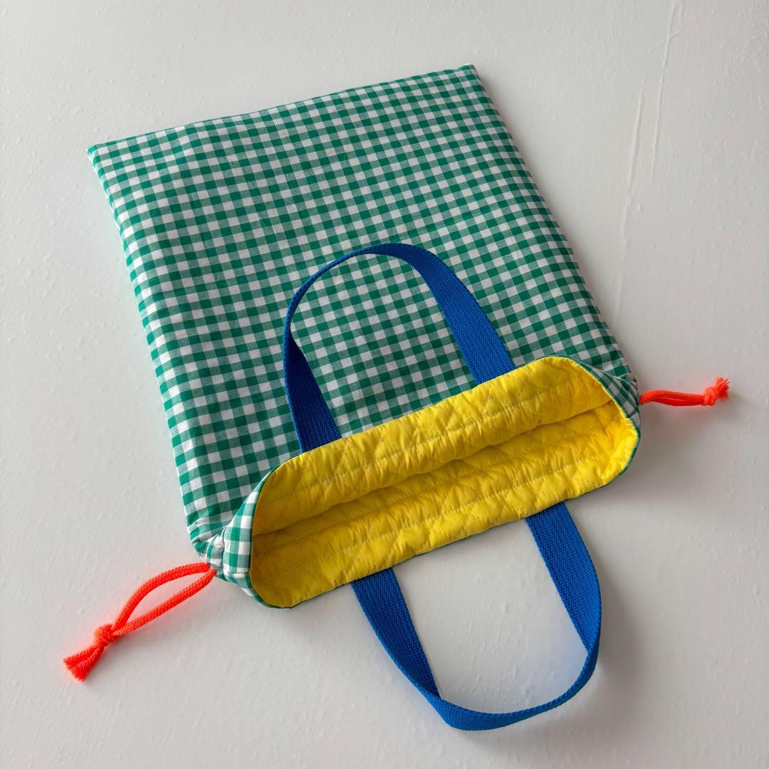 【ゆり◎】レッスンバッグ　上履き入れ