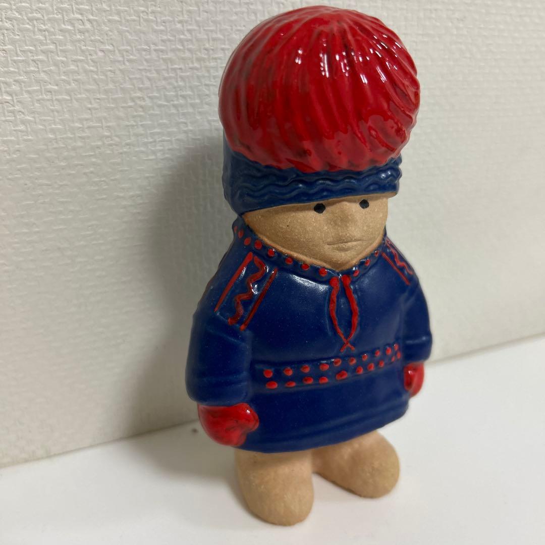 希少　レア　リサラーソン　世界の子どもたち　ニルス　置物　オブジェ