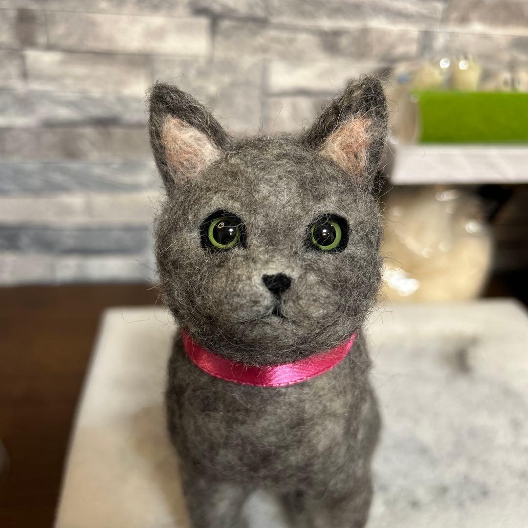 mugi様　猫羊毛フェルトご確認用