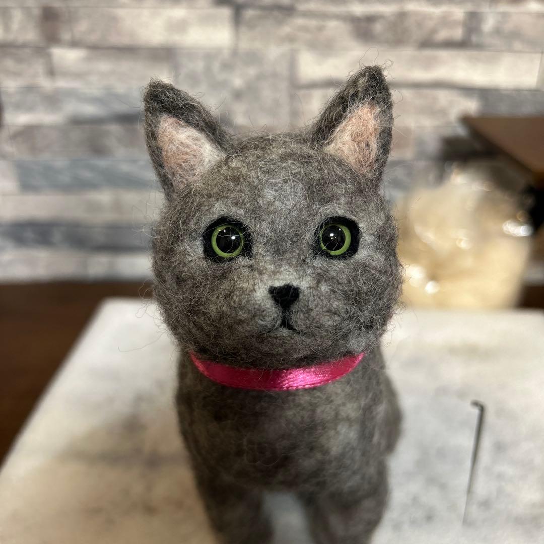 mugi様　猫羊毛フェルトご確認用