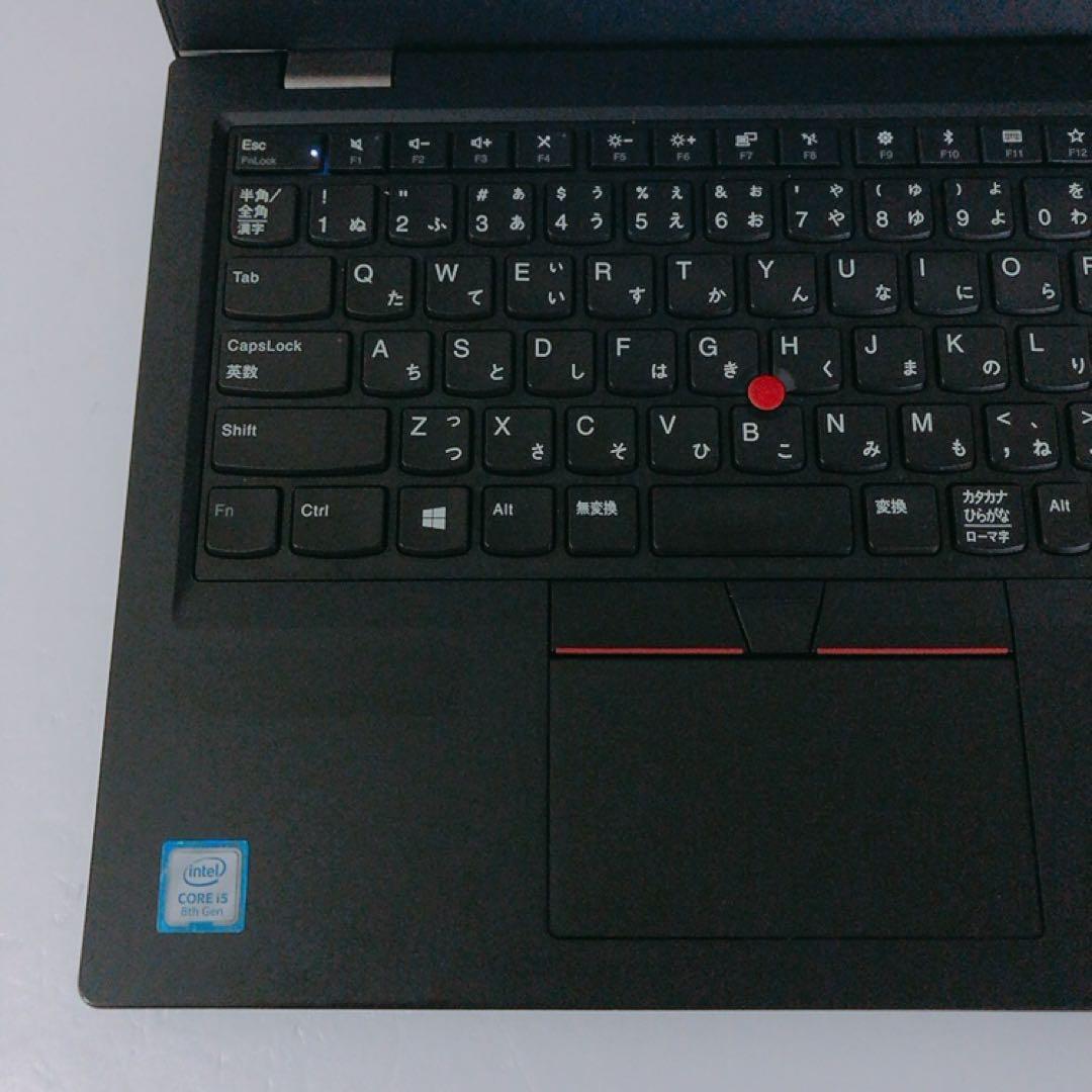 バッテリー良好【第8世代 i5＆8GB】レノボ Thinkpad L390