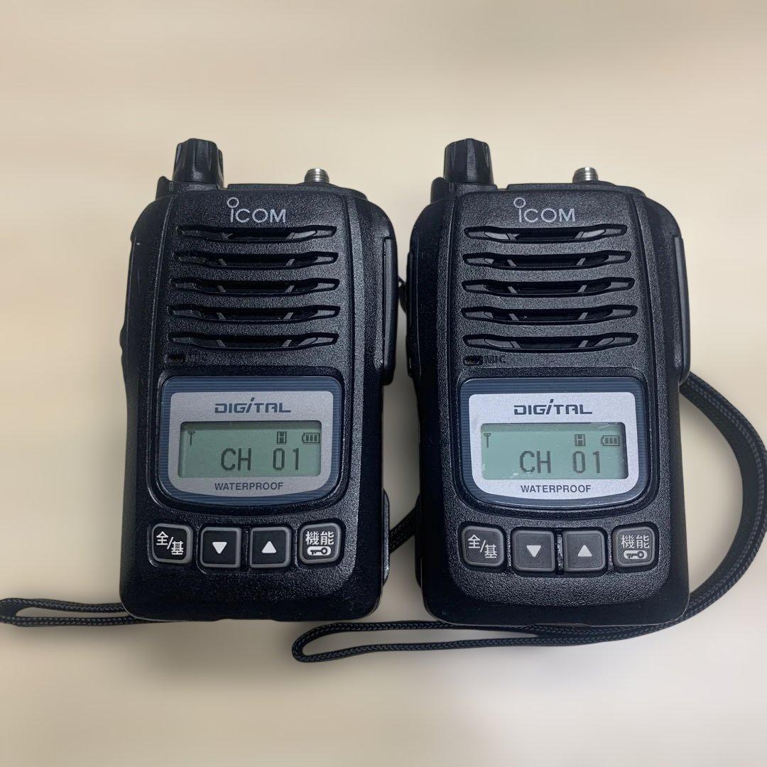 アイコム　デジタル簡易無線　登録局　D60 5W 2台セット