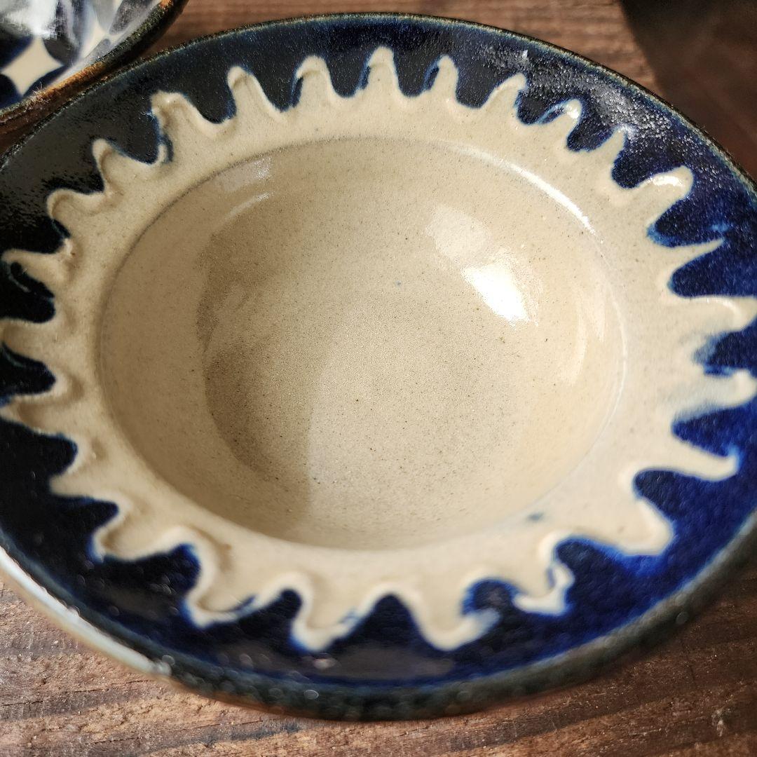 No.171　新品　やちむん　４寸鉢　2点　ワンブー