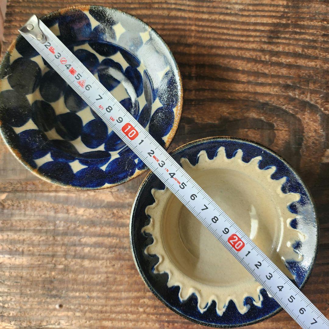 No.171　新品　やちむん　４寸鉢　2点　ワンブー
