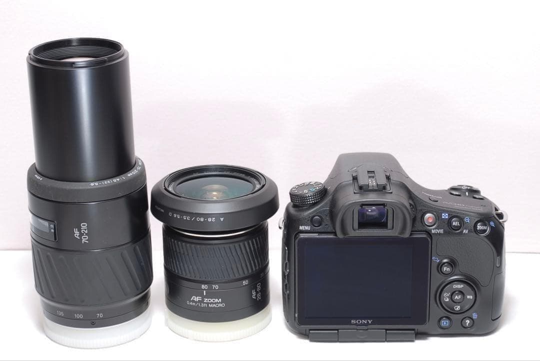 ✨高速連写機能✨SONY α57 ✨ダブルレンズ✨スポーツ観戦に✨スマホ転送✨