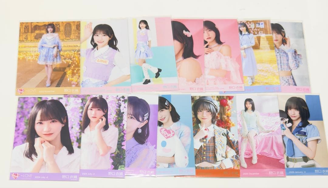 野口衣織 生写真 ミニフォト まとめ売り イコラブ