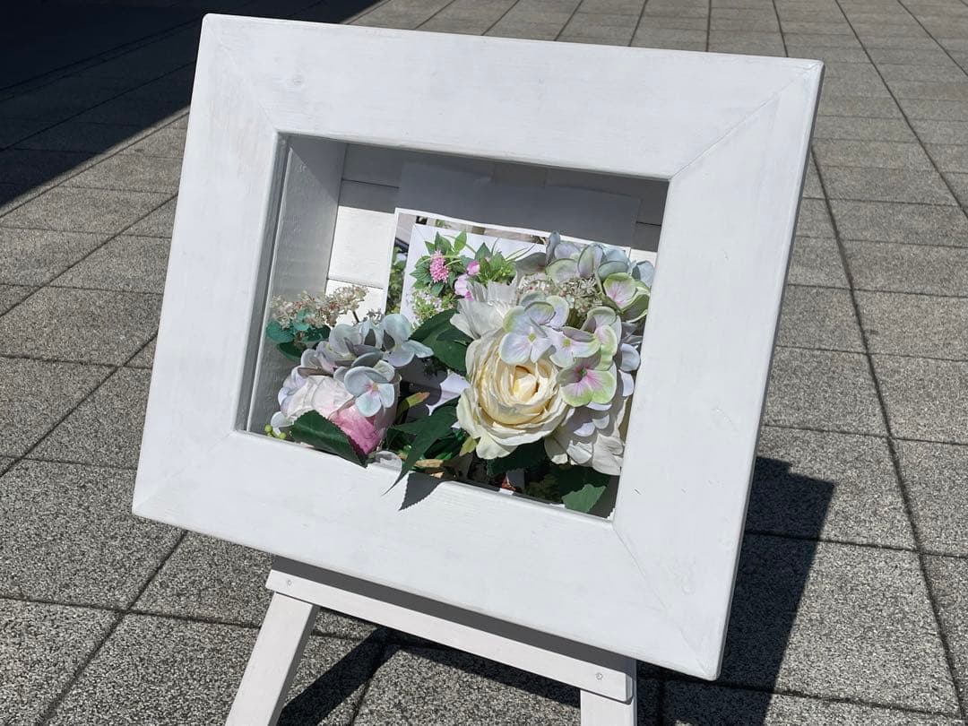 木製額縁プランターイーゼル付きLサイズ