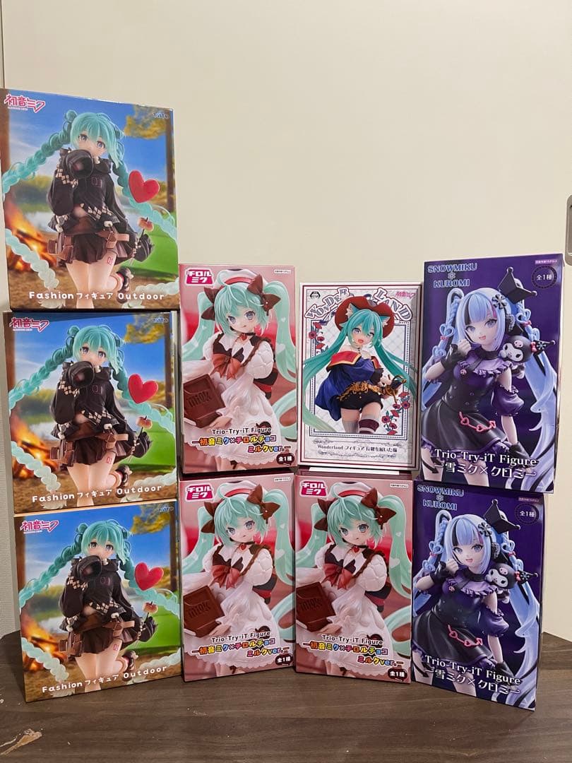 初音M IKU 超人気 フィギュアセット 9点