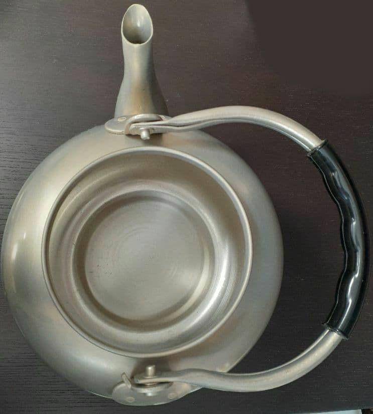 アルミ製　やかん　6.6リットル　レトロ