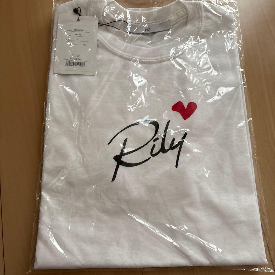 今市隆二RILY ロゴ Tシャツ Sサイズ　ホワイト