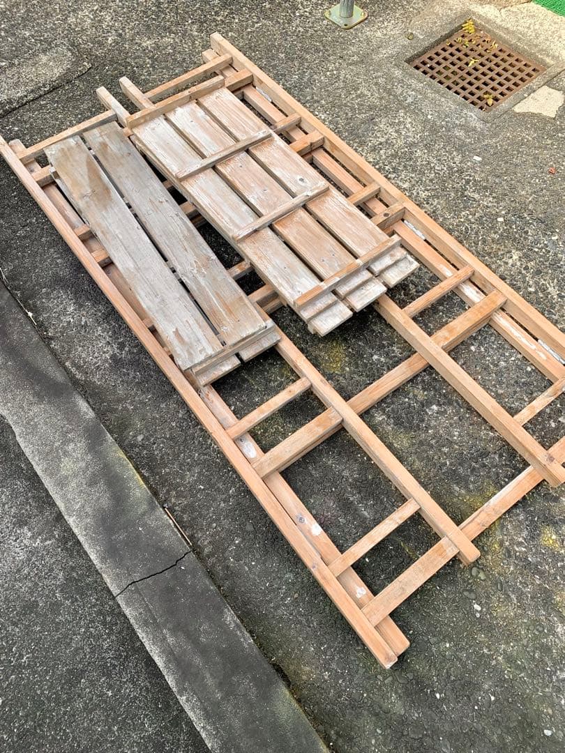 折りたたみ式　ビンテージ　ラック　2セット