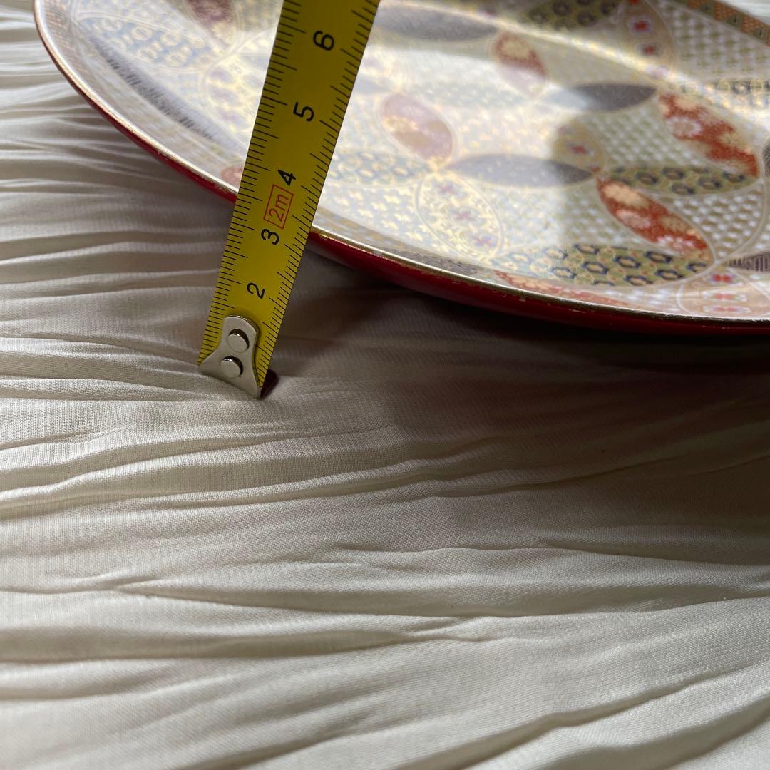 前畑陶器　庫山窯　金彩七宝紋　中鉢　盛鉢　輪花鉢　菊紋　花唐草　古伊万里　和食器