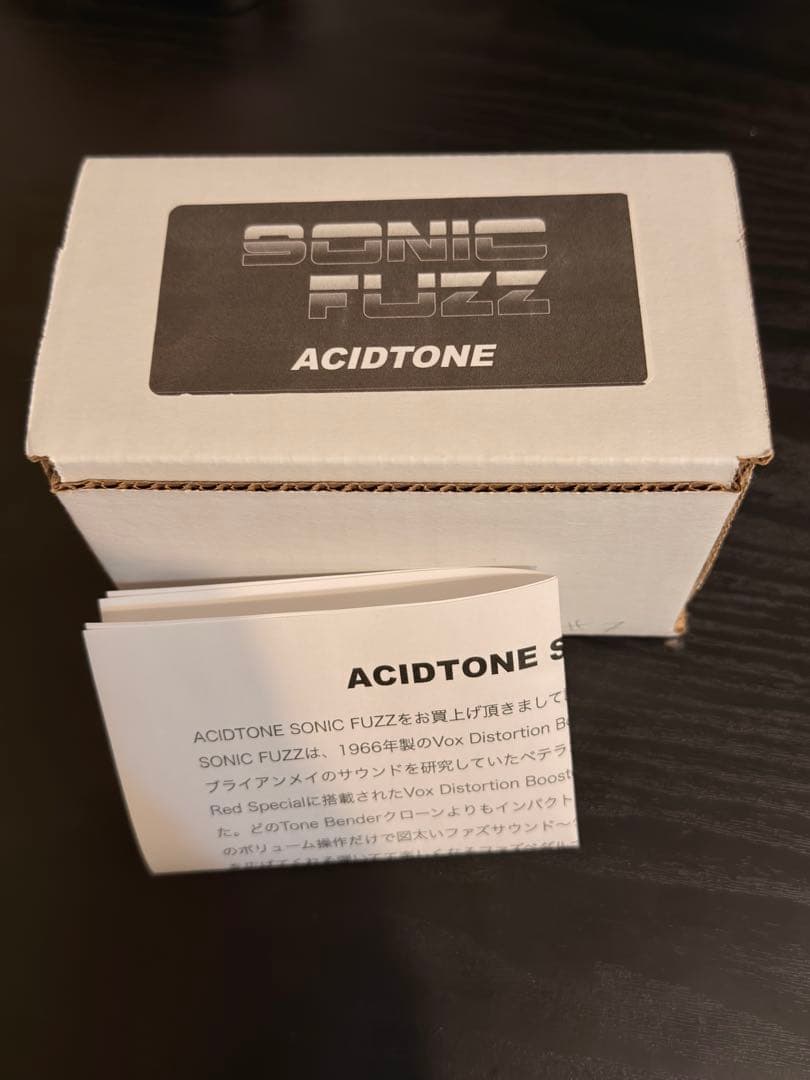 Acidtone Sonic Fuzz ギターエフェクター