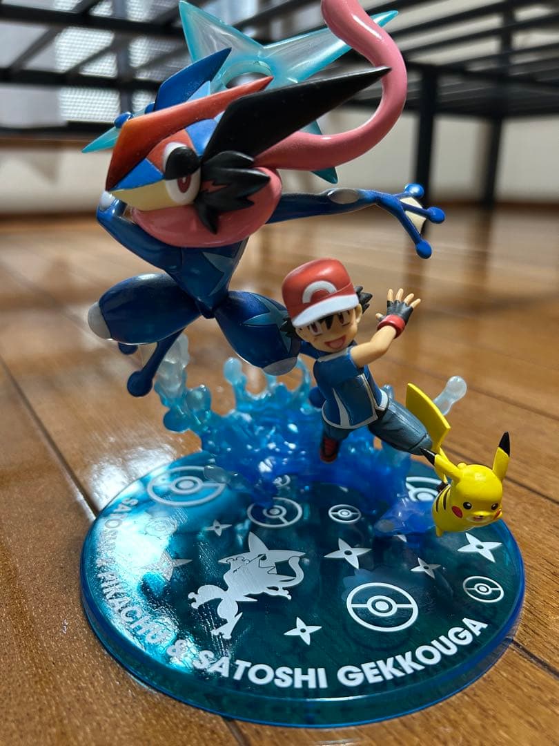 【箱無し】 メガハウス G.E.M. サトシ＆ピカチュウ＆サトシゲッコウガ