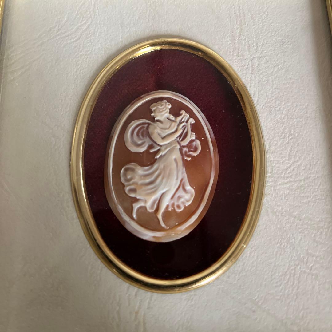 ☆カメオ☆額装☆Crimarchi☆エウテルペ☆ヴィンテージ☆【送料込み】