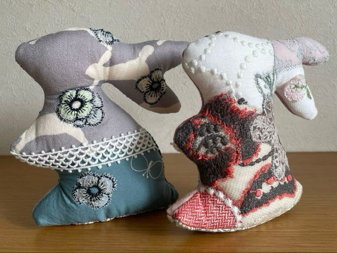 ミナペルホネン　ハンドメイド　⭐️ペアrun3_(・×・_∪⌒)ο run3