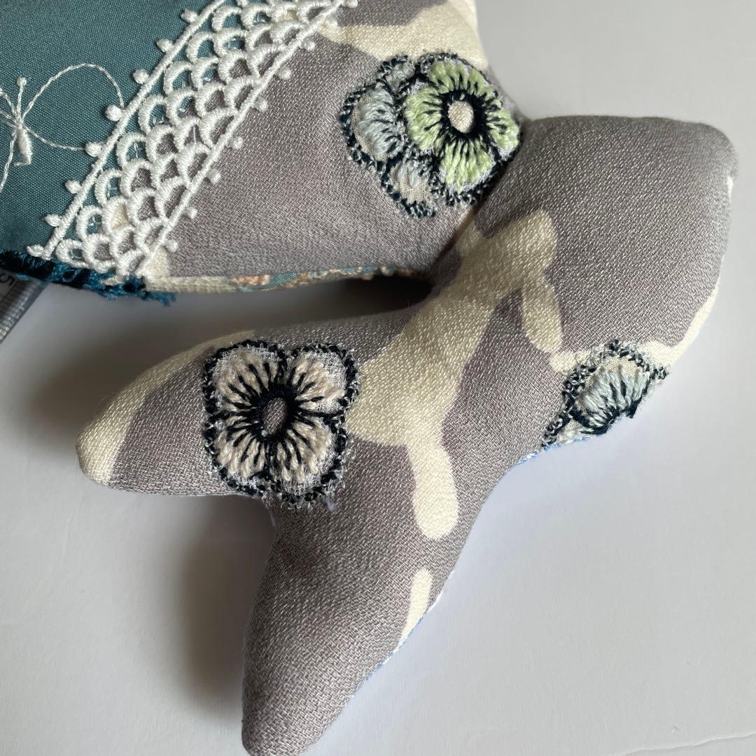 ミナペルホネン　ハンドメイド　⭐️ペアrun3_(・×・_∪⌒)ο run3