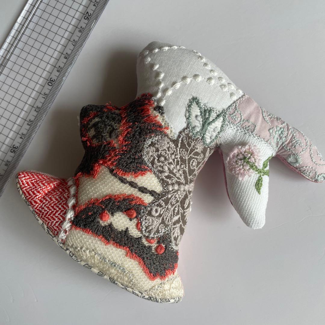 ミナペルホネン　ハンドメイド　⭐️ペアrun3_(・×・_∪⌒)ο run3