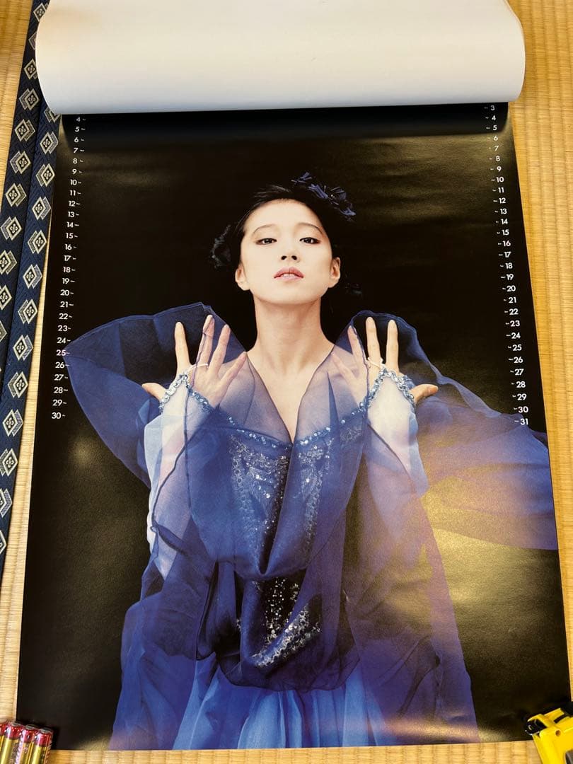 レア 当時物 1988年 中森明菜 ポスター カレンダー 80年代　昭和レトロ