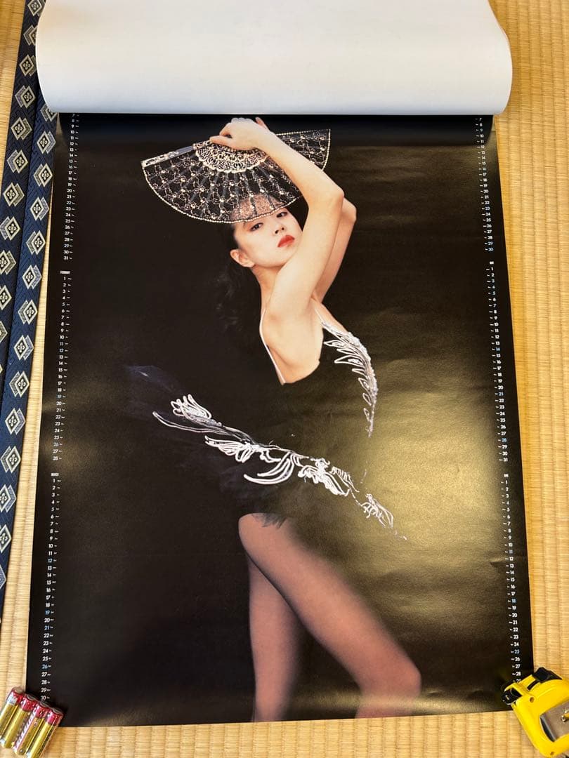 レア 当時物 1988年 中森明菜 ポスター カレンダー 80年代　昭和レトロ