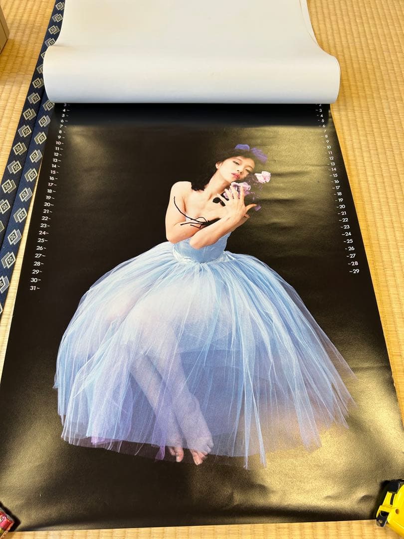レア 当時物 1988年 中森明菜 ポスター カレンダー 80年代　昭和レトロ