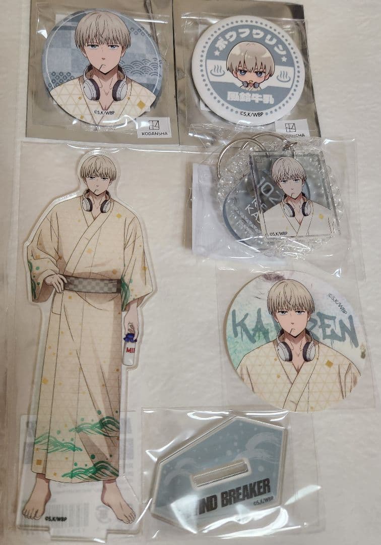 【新品未使用】 WIND BREAKER　極楽湯　ラクスパ　限定 コラボ　梶蓮①