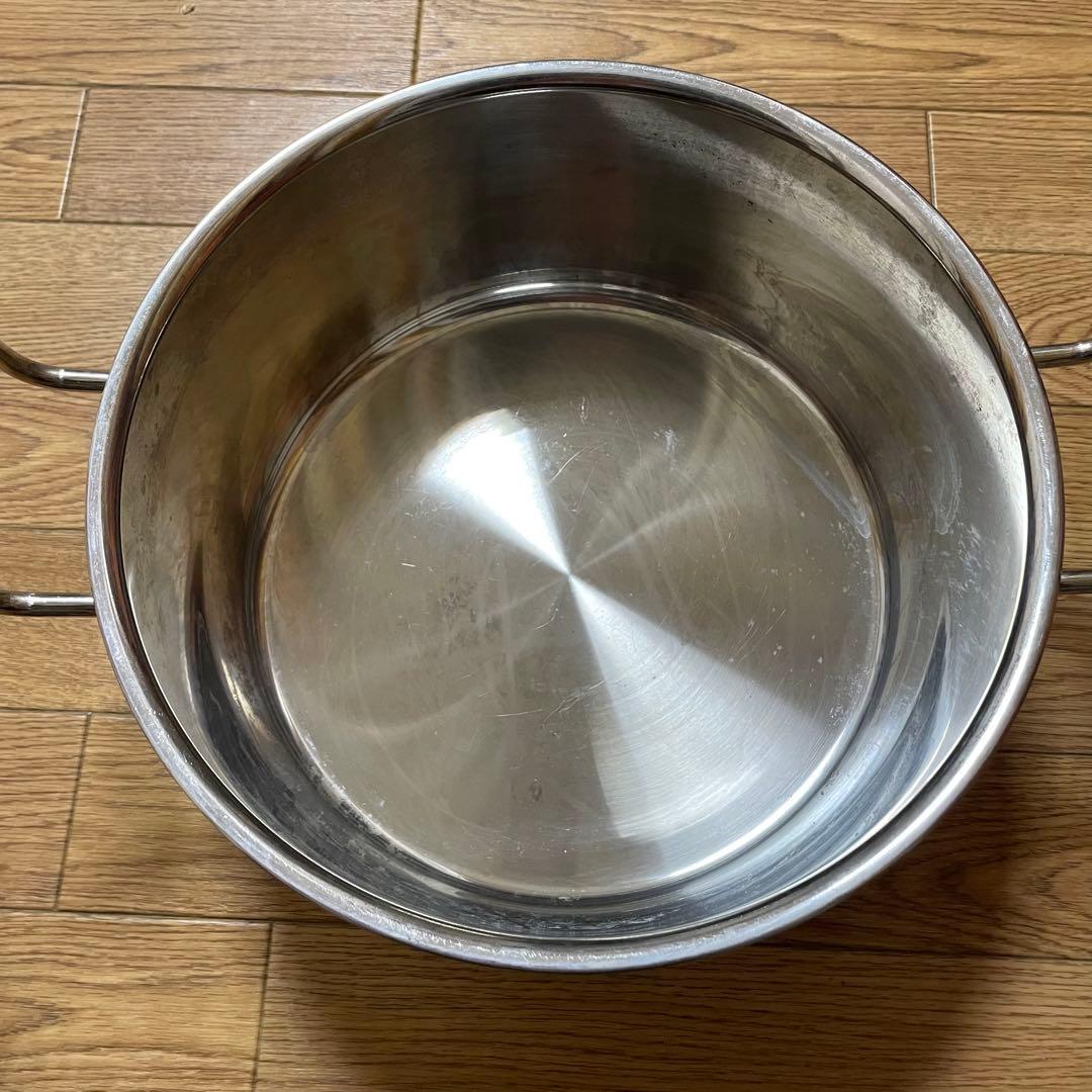 宮崎製作所GEO PRODUCT ジオプロダクト両手鍋 28cm