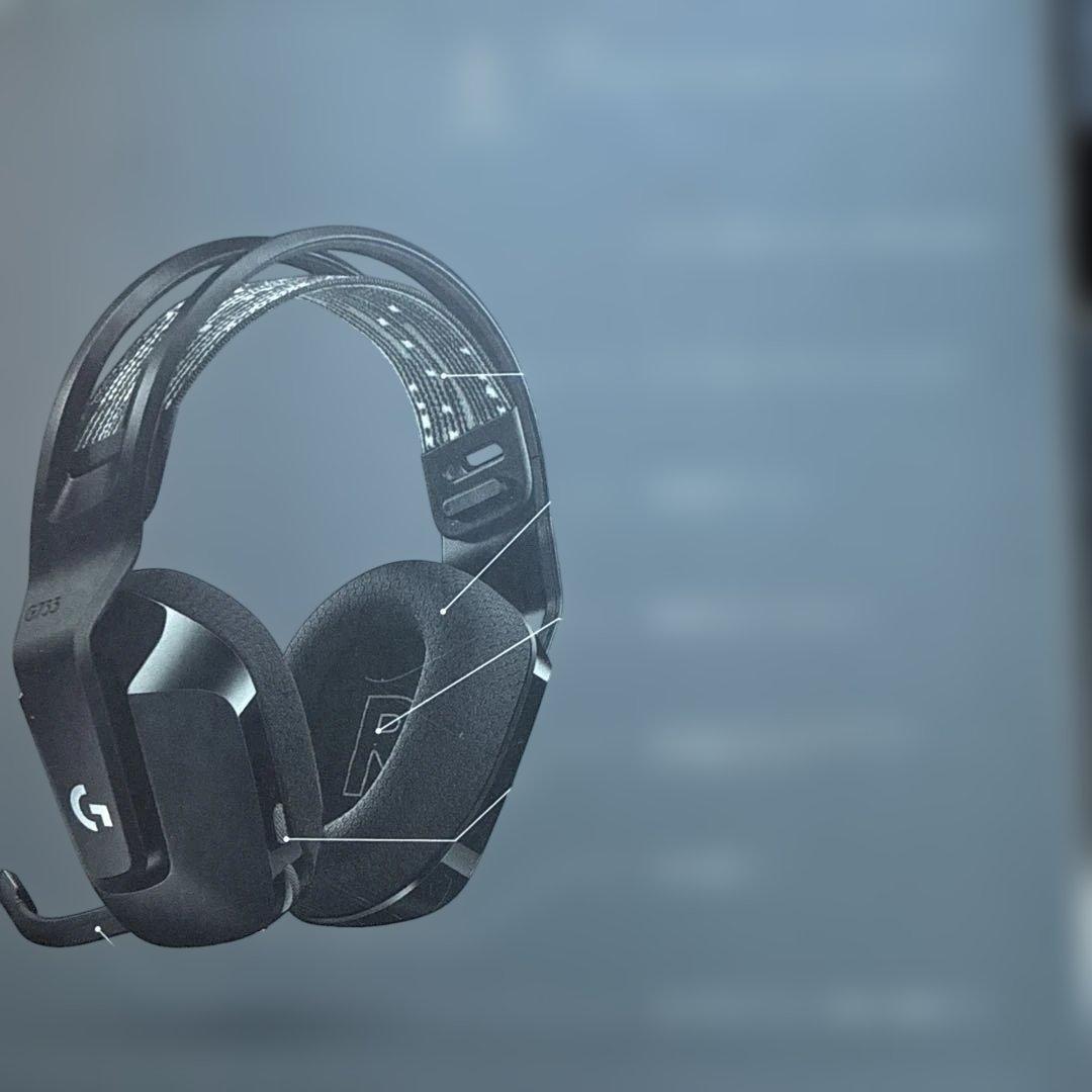 Logitech G733 ワイヤレスゲーミングヘッドセット