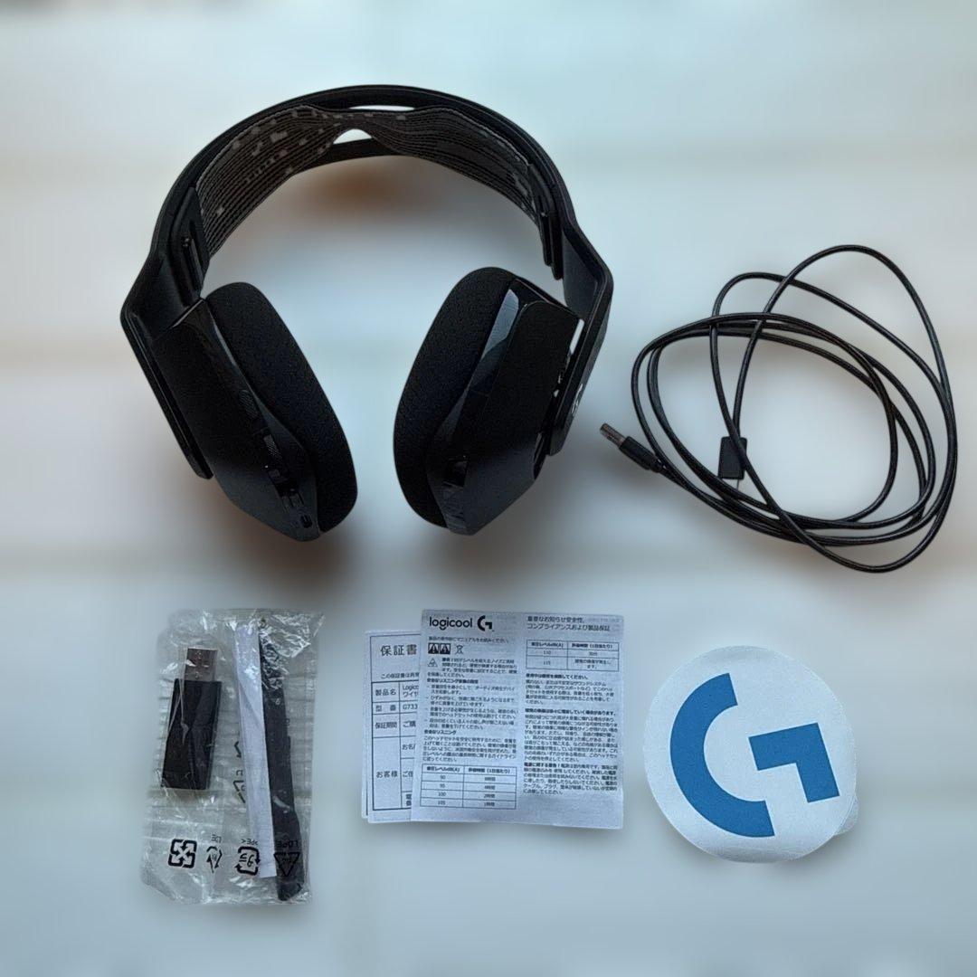 Logitech G733 ワイヤレスゲーミングヘッドセット