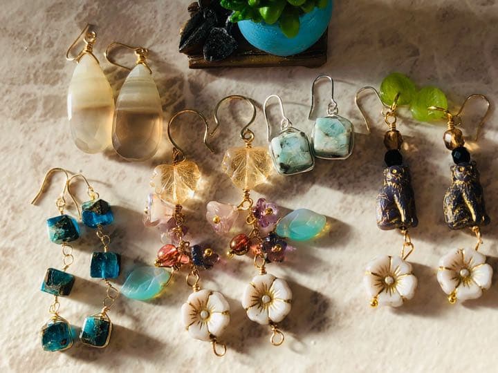 ✩.*˚こひなちさん専用♡No.1016 ピアス イヤリング