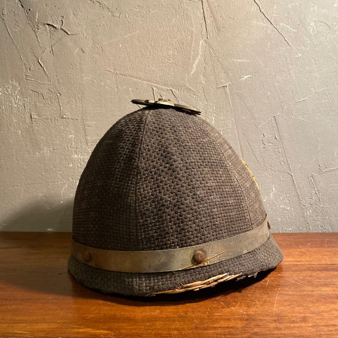 時代物 消防帽 刺子 骨董品 古道具 コレクション 昭和レトロ