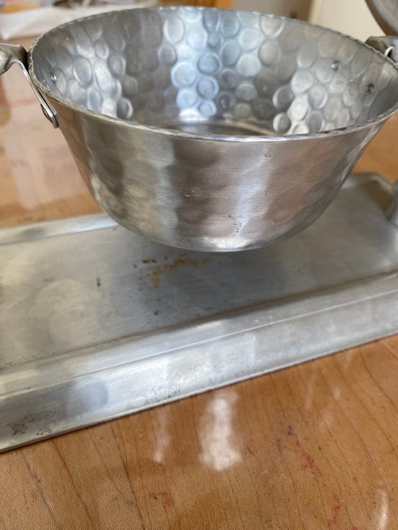 [レア]EVERLAST メタル製　回転式サービングスタンド　ファイヤーキング