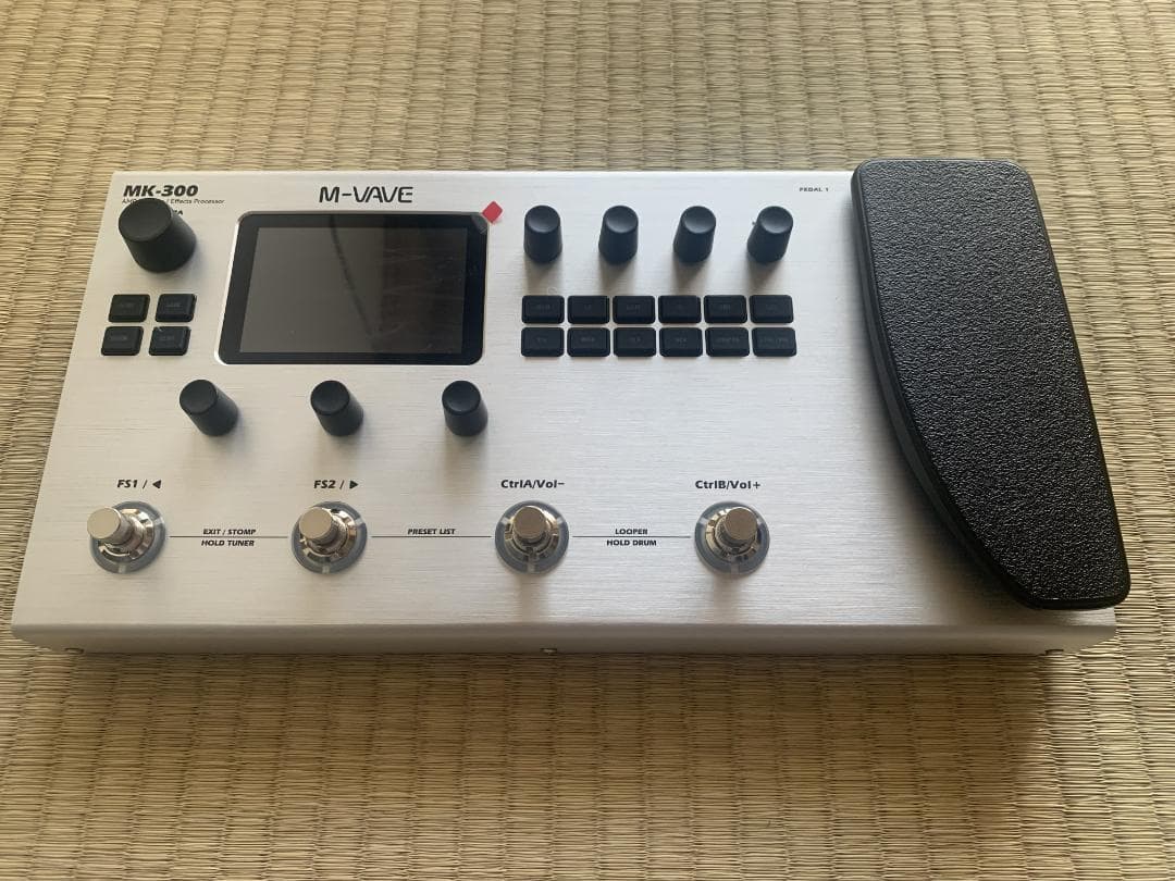 M-WAVE MK-300 ギターマルチエフェクター