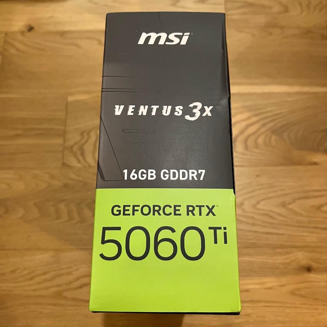 MSI GeForce RTX 5060 Ti 16G Ventus 3X新品
