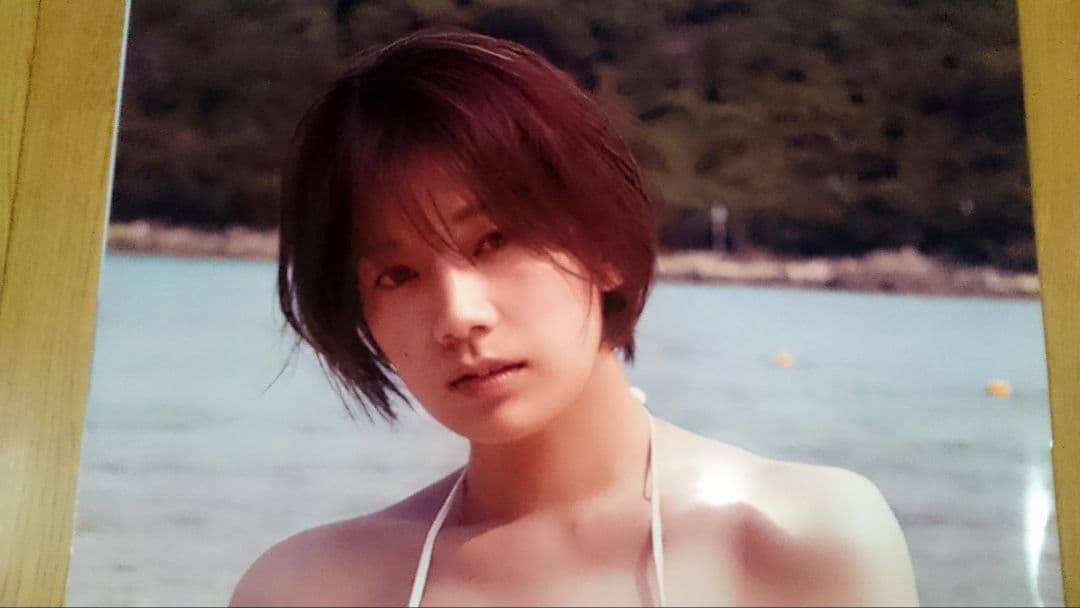 【週末セール】佐藤美希 青ビキニ 等身大ポスター